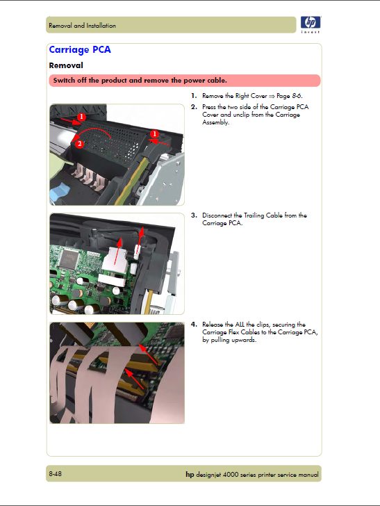 HP Designjet 4000 Service Manual-6